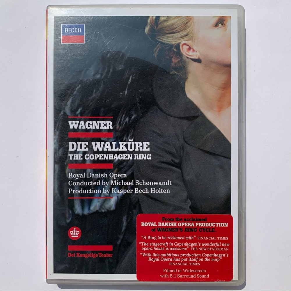 Wagner Die Walkure Royal Danish Opera Michael Schonwandt 2-Disc DVD 044007432662